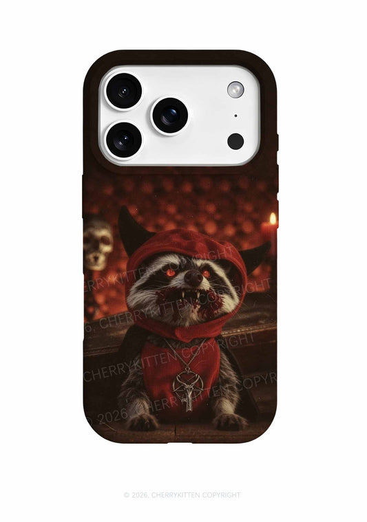 Halloween Vampire Raccoon Y2K Phone Case Cherrykitten