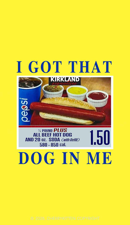 I Got That Hot Dog In Me Y2K Phone Case Cherrykitten