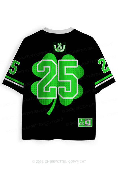 Custom Lucky Horseshoe St Patricks Y2K Sport Jersey Shirts Cherrykitten