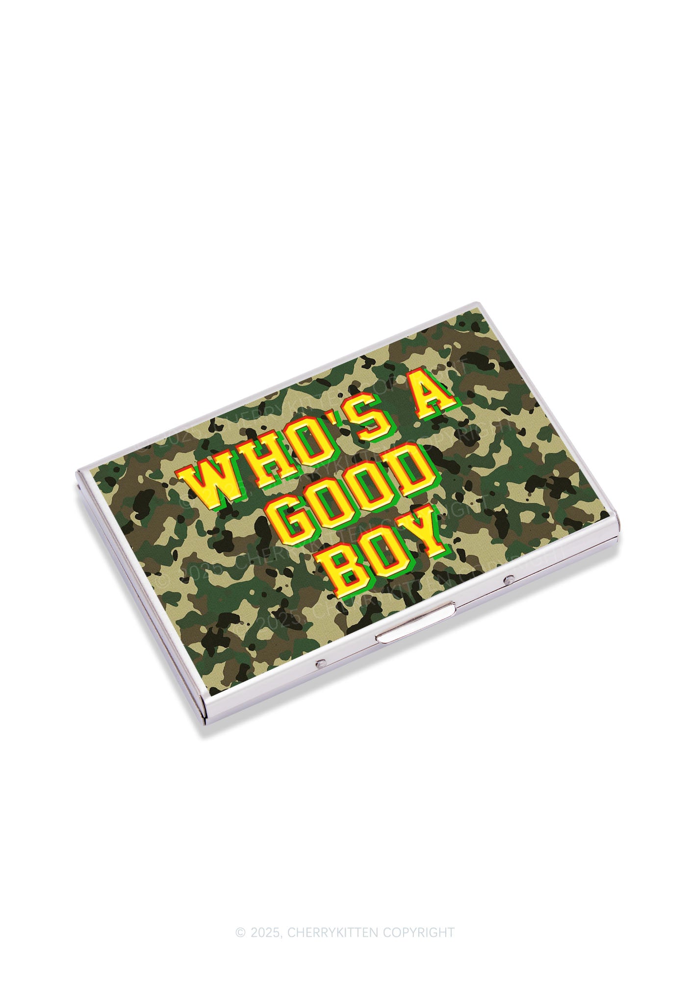 Whos A Good Boy Y2K Mirror Cigarette Case Cherrykitten