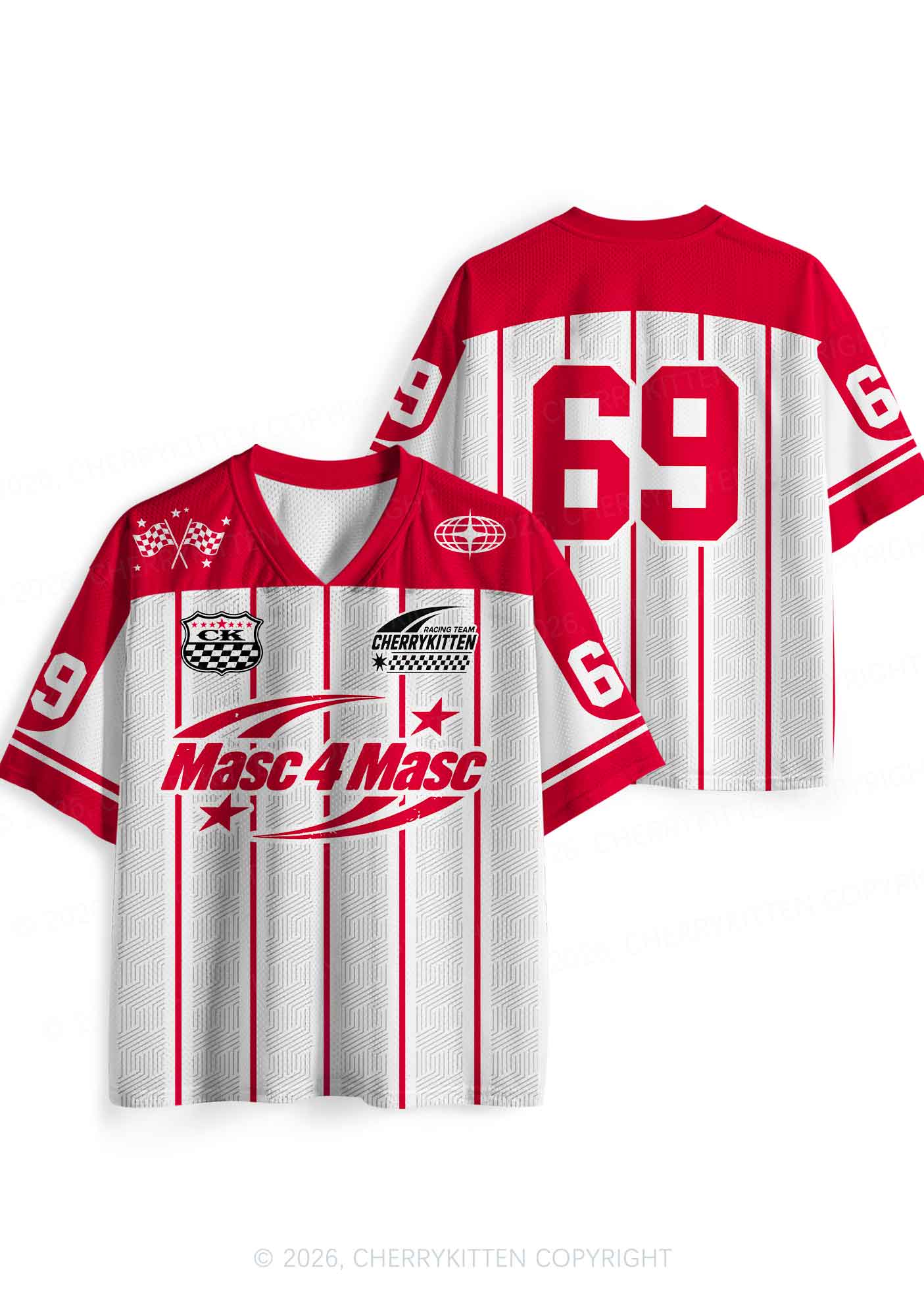 Masc For Masc Pride Y2K Sport Jersey Shirts Cherrykitten