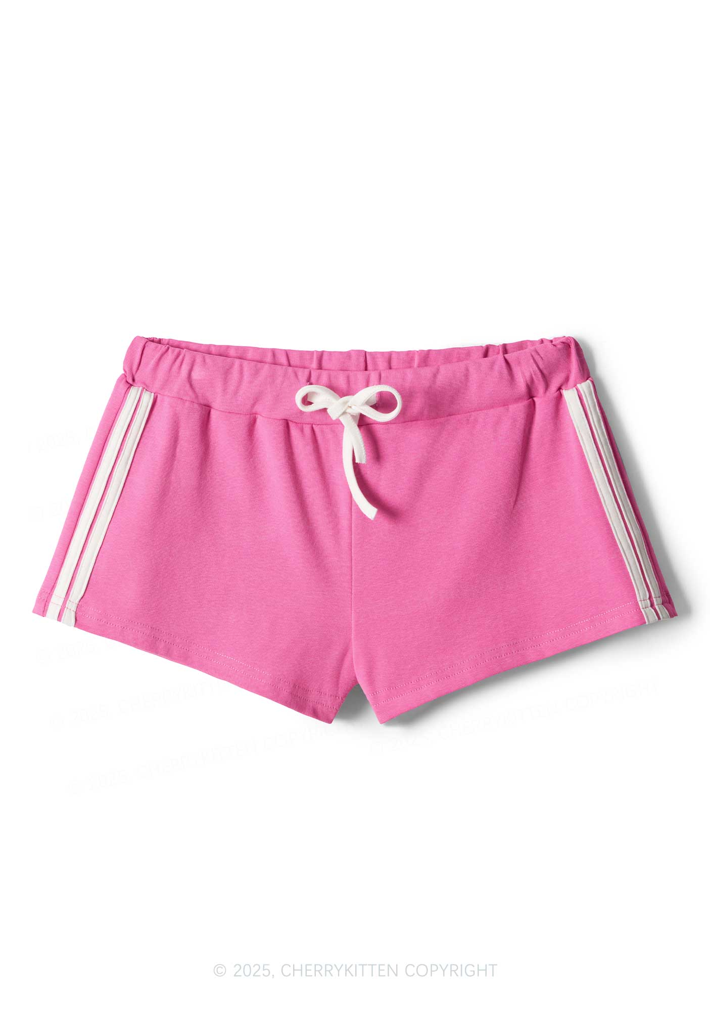 Plain Y2K Drawstring Mini Shorts Cherrykitten