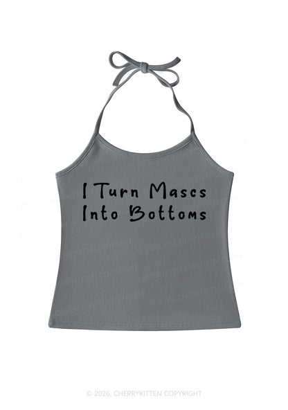 Turn Mascs Into Bottoms Pride Y2K Halter Neck Cami Cherrykitten