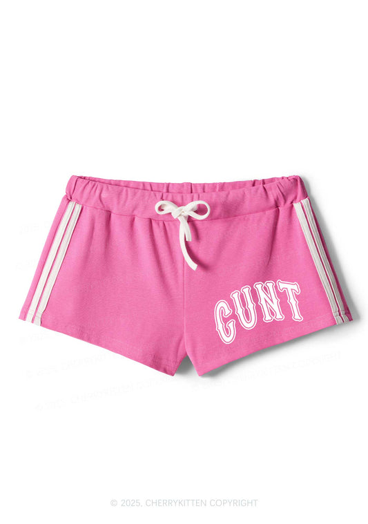 Cxxt Y2K Drawstring Mini Shorts Cherrykitten