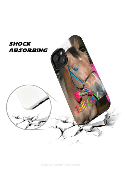 The Gay Horse Y2K Phone Case Cherrykitten