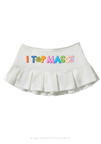 I Top Mascs Pride Y2K Mini Pleated Skirts Cherrykitten