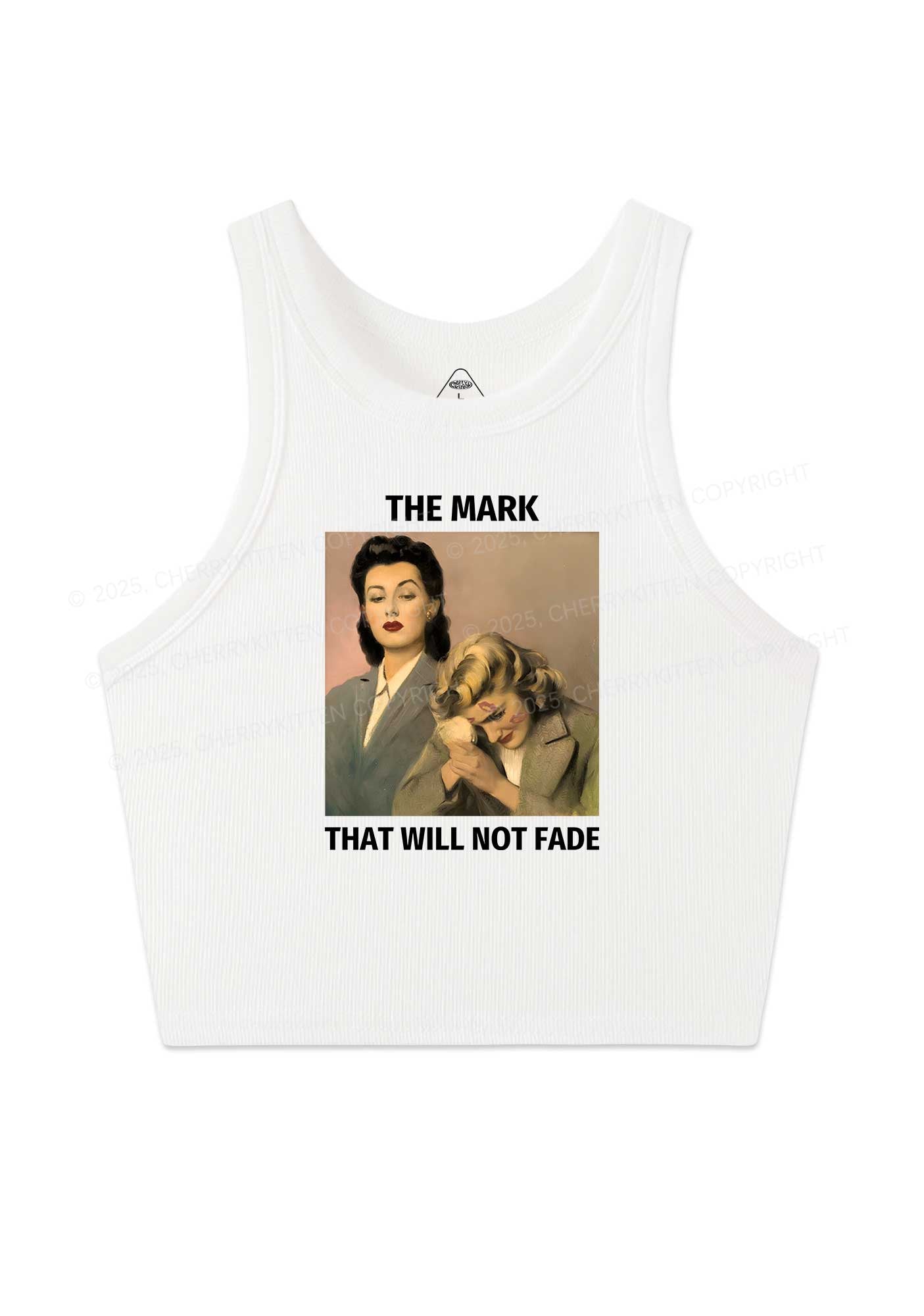 Mark Will Not Fade Pride Y2K Crop Tank Top Cherrykitten