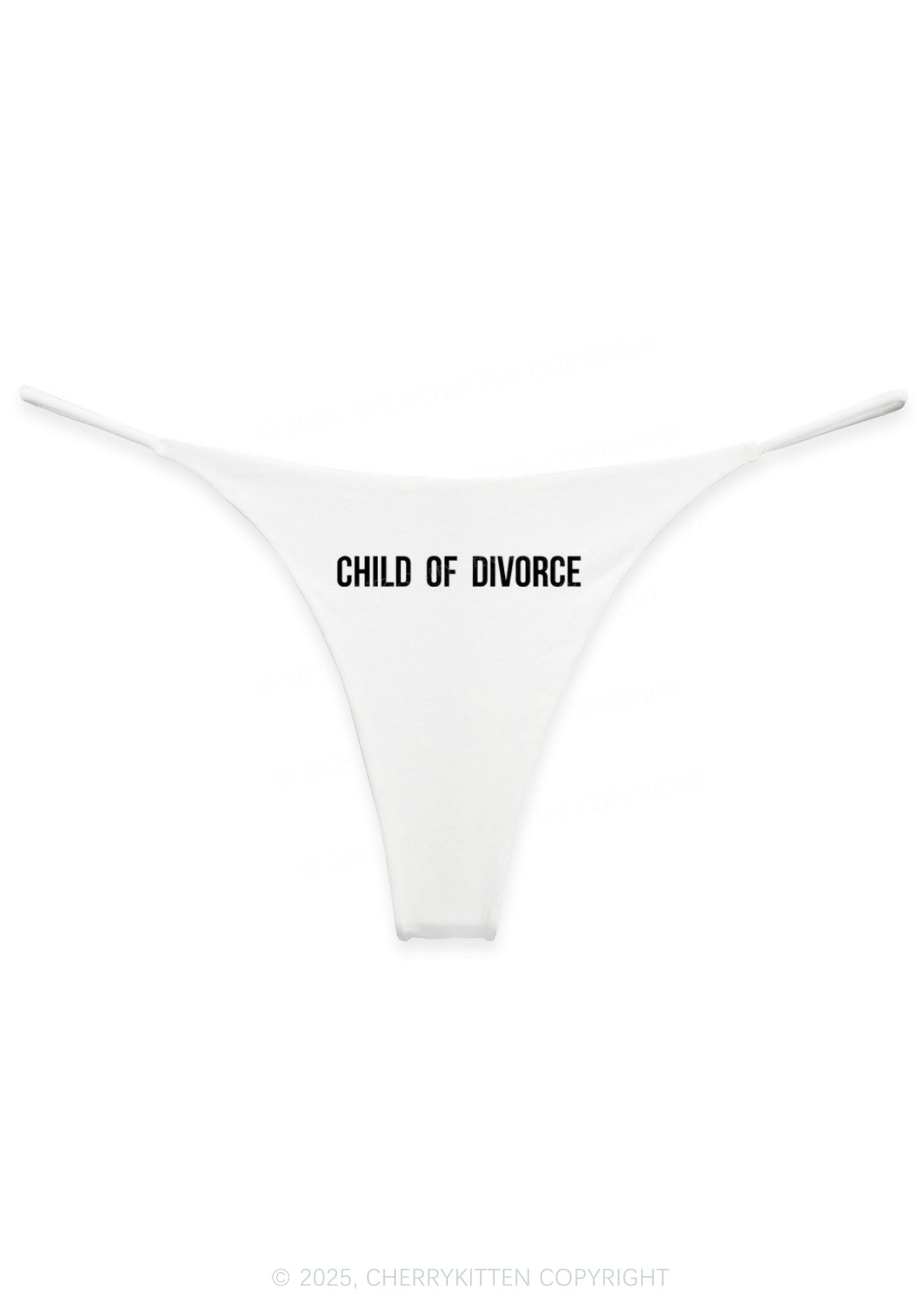 Child Of Divorce Y2K Bikini String Thong Cherrykitten