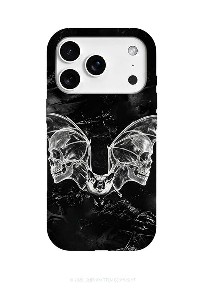 Halloween Bat Skeleton Wings Y2K Phone Case Cherrykitten