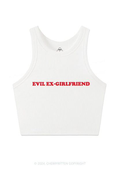 Evil Ex Girlfriend Y2K Crop Tank Top Cherrykitten