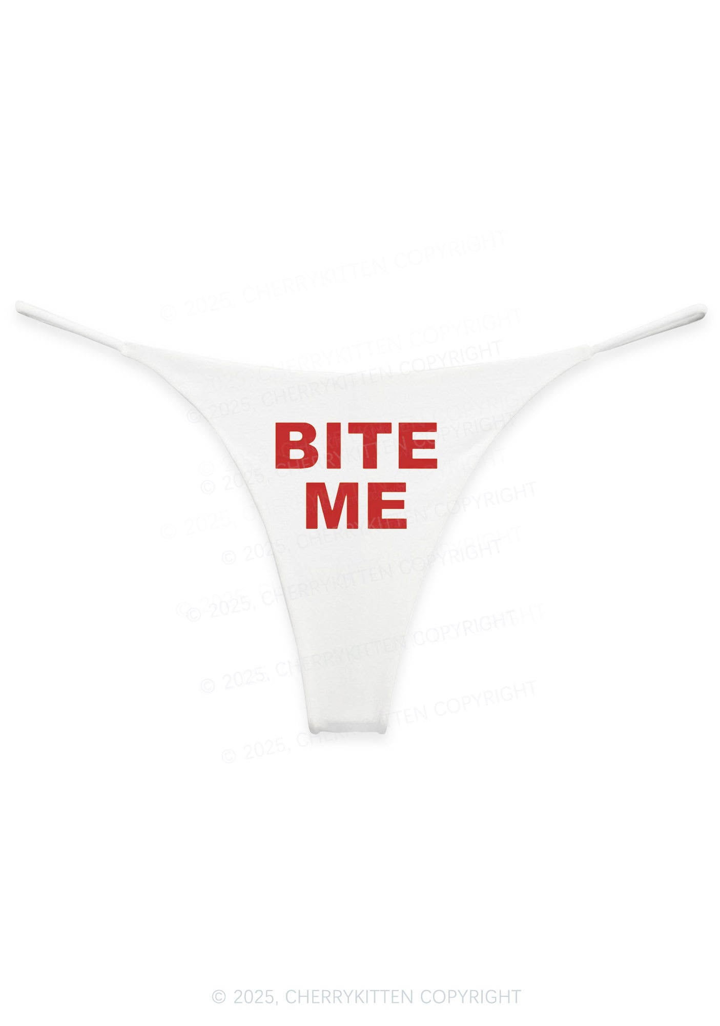 Bite Me Y2K Bikini String Thong Cherrykitten