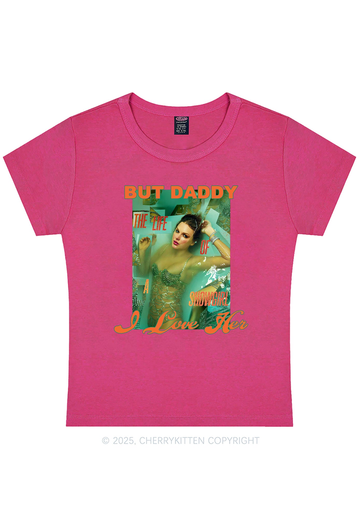 But Daddy Love TS Y2K Baby Tee Cherrykitten