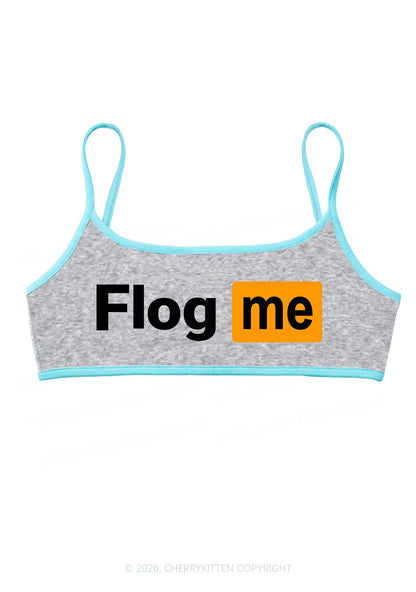 Flog Me Y2K Super Crop Cami Cherrykitten