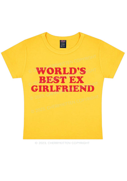 Best Ex Girlfriend Y2k Baby Tee