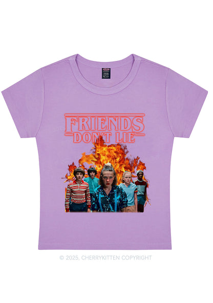 Real Friends Y2K Baby Tee Cherrykitten