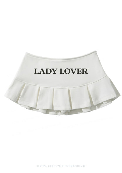 Lady Lover Pride Y2K Mini Pleated Skirts Cherrykitten