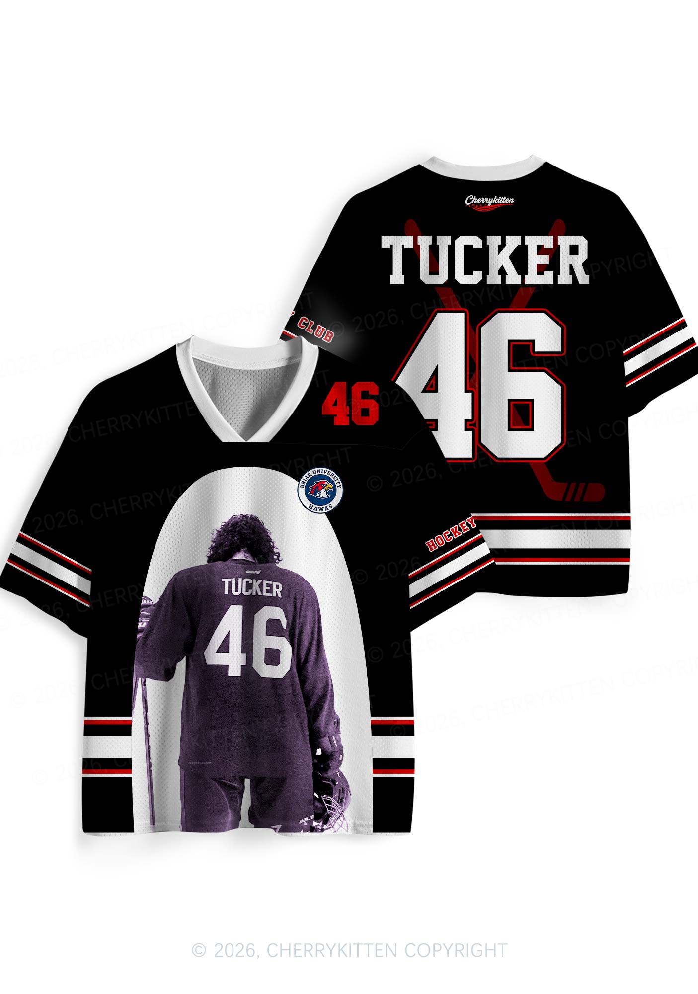 Hockey Player JT Y2K Sport Jersey Shirts Cherrykitten