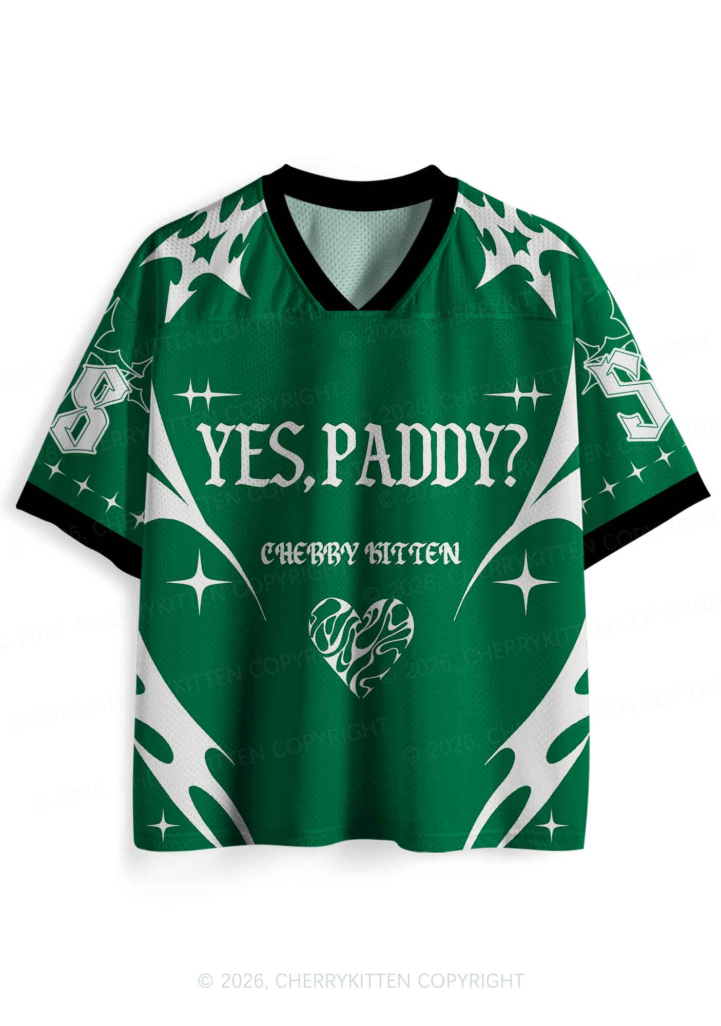 Yes Paddy St Patricks Y2K Sport Jersey Shirts Cherrykitten