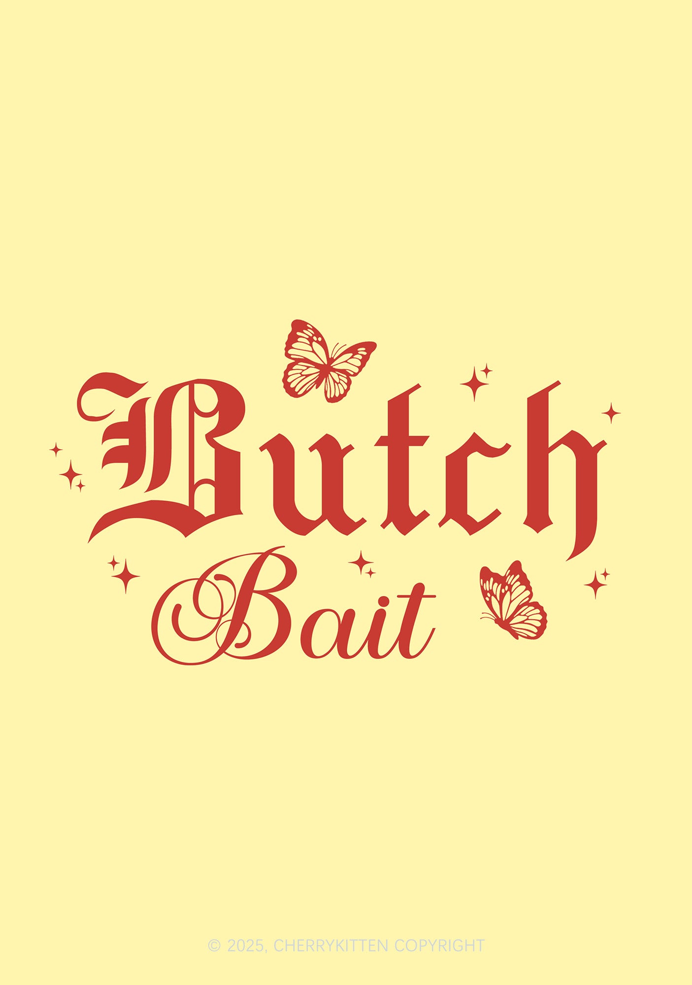 Butch Bait Pride 1Pc Y2K Pin Badge Cherrykitten