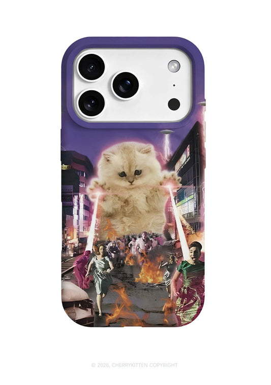 Super Power Kitten Y2K Phone Case Cherrykitten