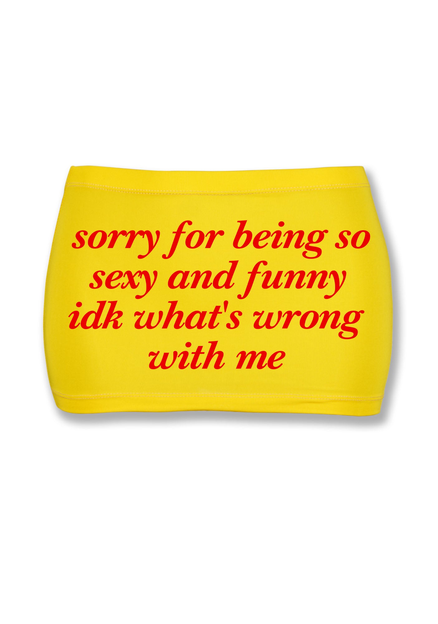 Sorry For Being So Smart Y2K Mini Hip Skirt Cherrykitten