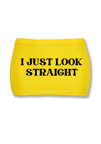 I Just Look Straight Y2K Mini Hip Skirt Cherrykitten