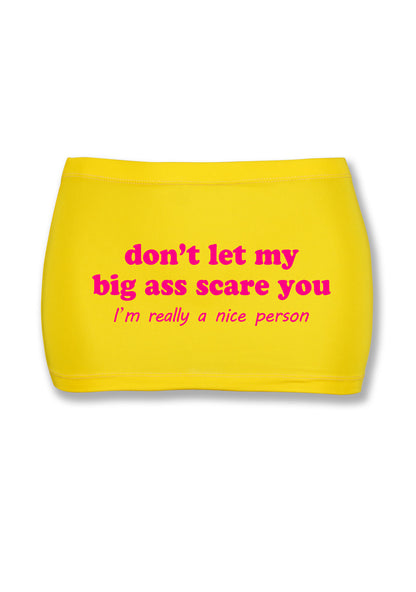 Big Axx Scare You Y2K Mini Hip Skirt Cherrykitten