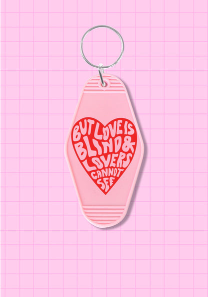 Love Is Blind 1Pc Y2K Hotel Keychain Cherrykitten