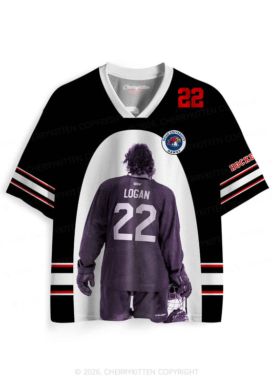 Hockey Player JL Y2K Sport Jersey Shirts Cherrykitten