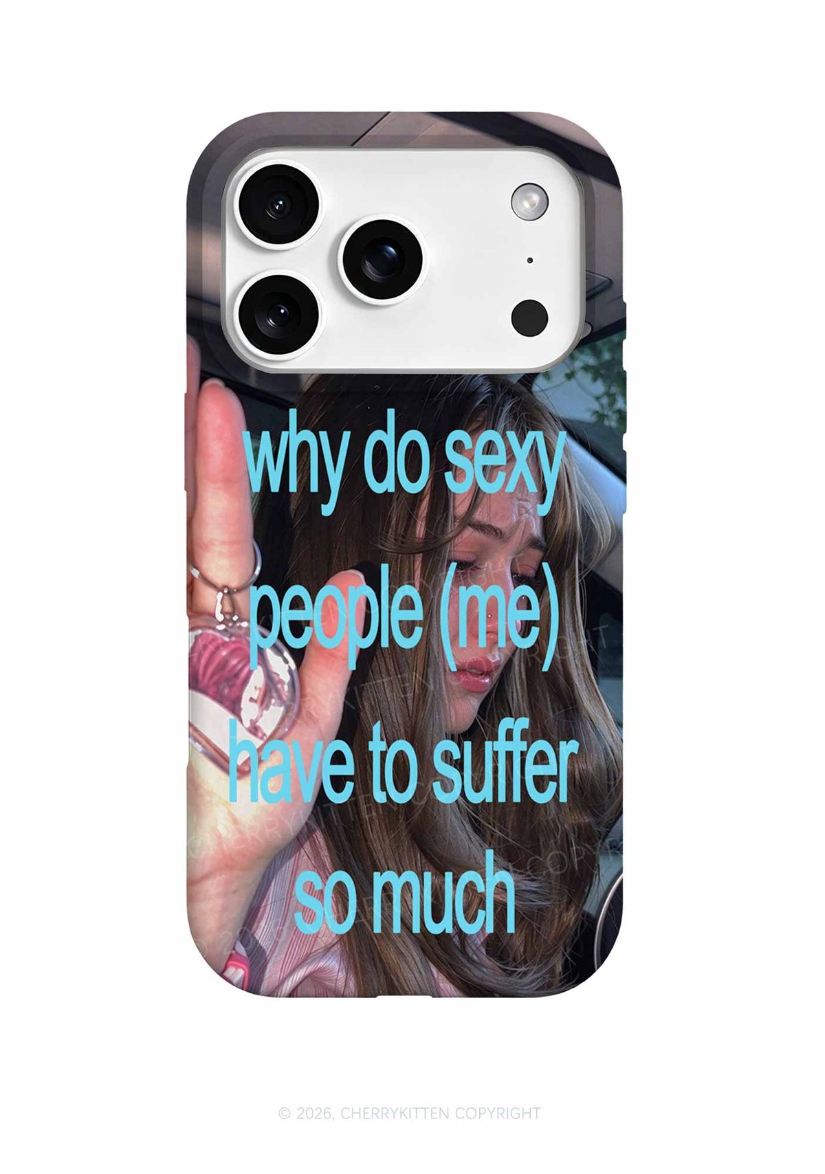 Sxy People Suffer So Much Y2K Phone Case Cherrykitten