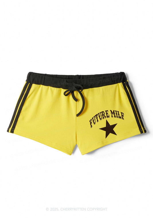 Future Mxxf Y2K Drawstring Mini Shorts Cherrykitten