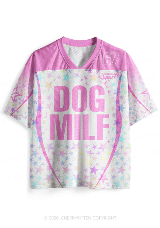 Pink Dog Mxxf Y2K Sport Jersey Shirts Cherrykitten