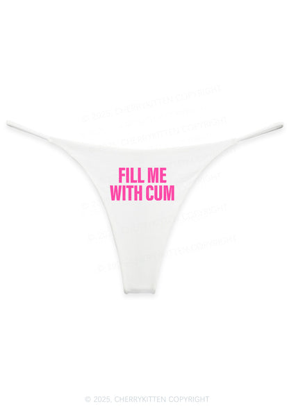 Fill Me With Cxm Y2K Bikini String Thong Cherrykitten