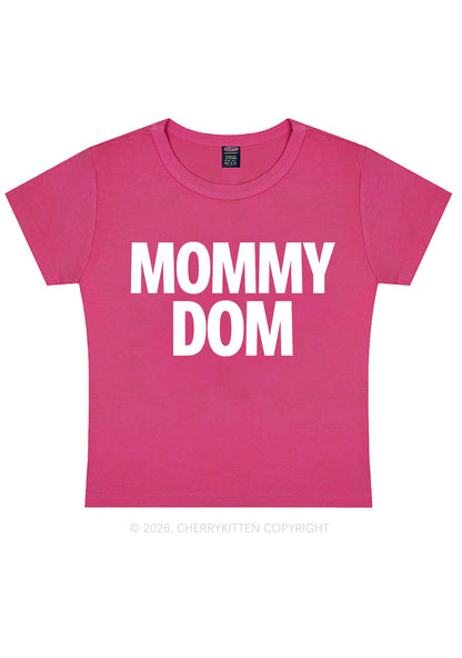 Mommy Dom Y2K Baby Tee Cherrykitten