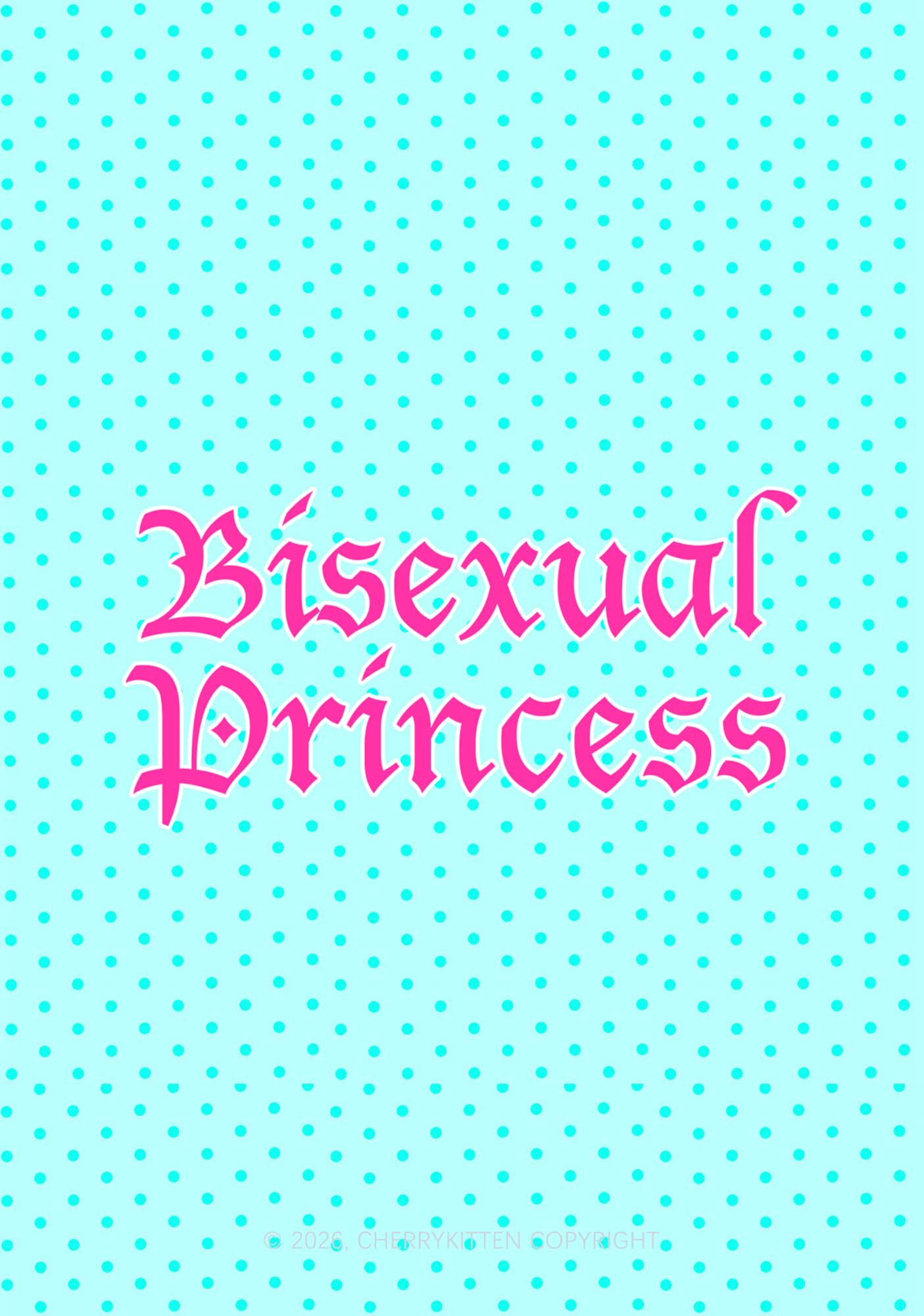 Bisexual Princess Pride 1Pc Y2K Pin Badge Cherrykitten