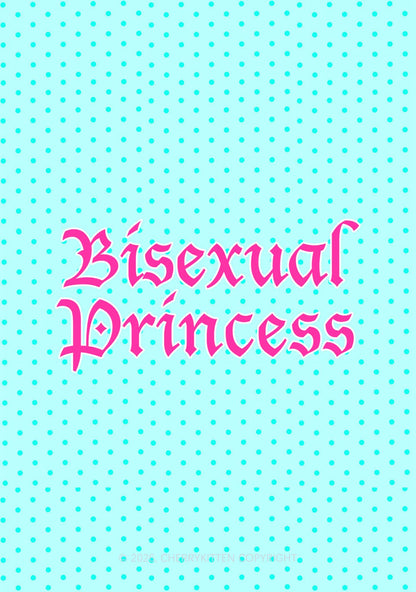 Bisexual Princess Pride 1Pc Y2K Pin Badge Cherrykitten