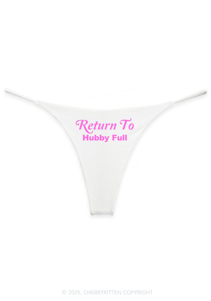 Return To Hubby Full Y2K Bikini String Thong Cherrykitten