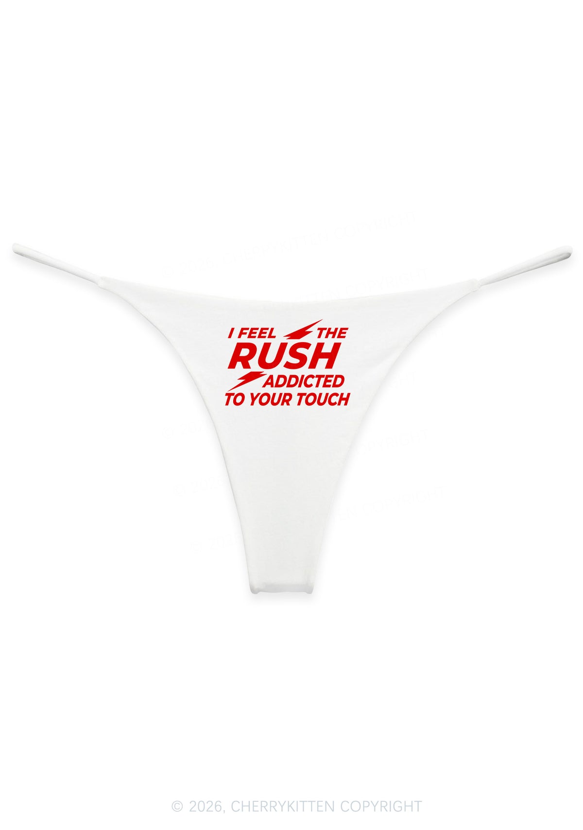I Feel The Rush Y2K Bikini String Thong Cherrykitten