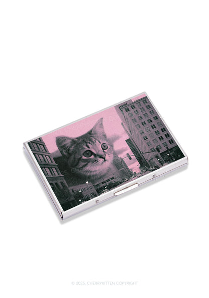 Cat Road Y2K Mirror Cigarette Case Cherrykitten