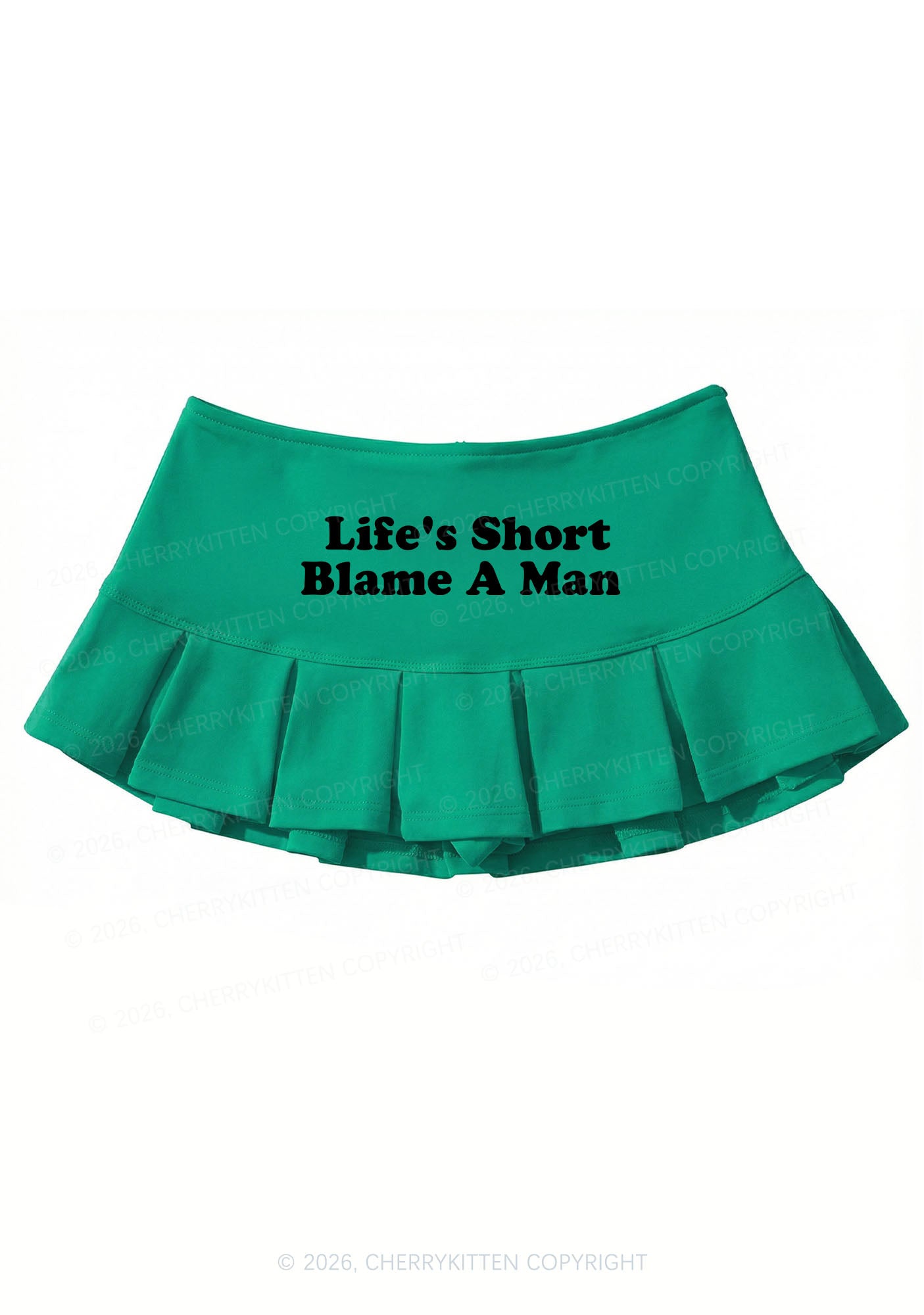 Blame A Man Y2K Mini Pleated Skirts Cherrykitten