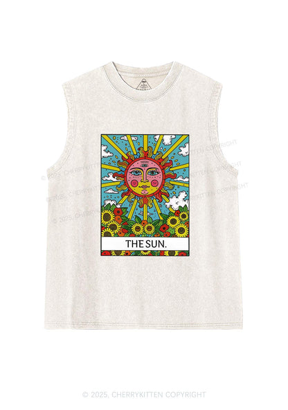 The Sun Y2K Washed Tank Cherrykitten