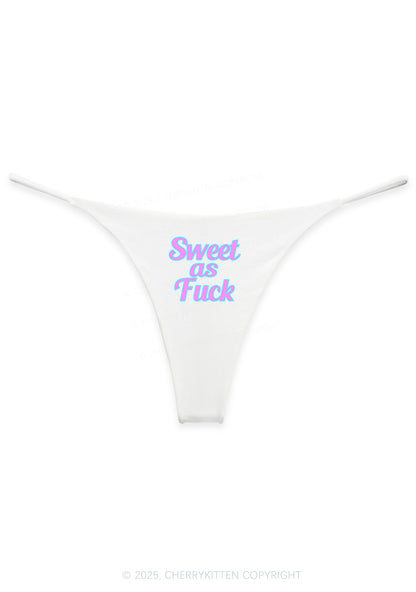 Sweet As Fxxk Y2K Bikini String Thong Cherrykitten