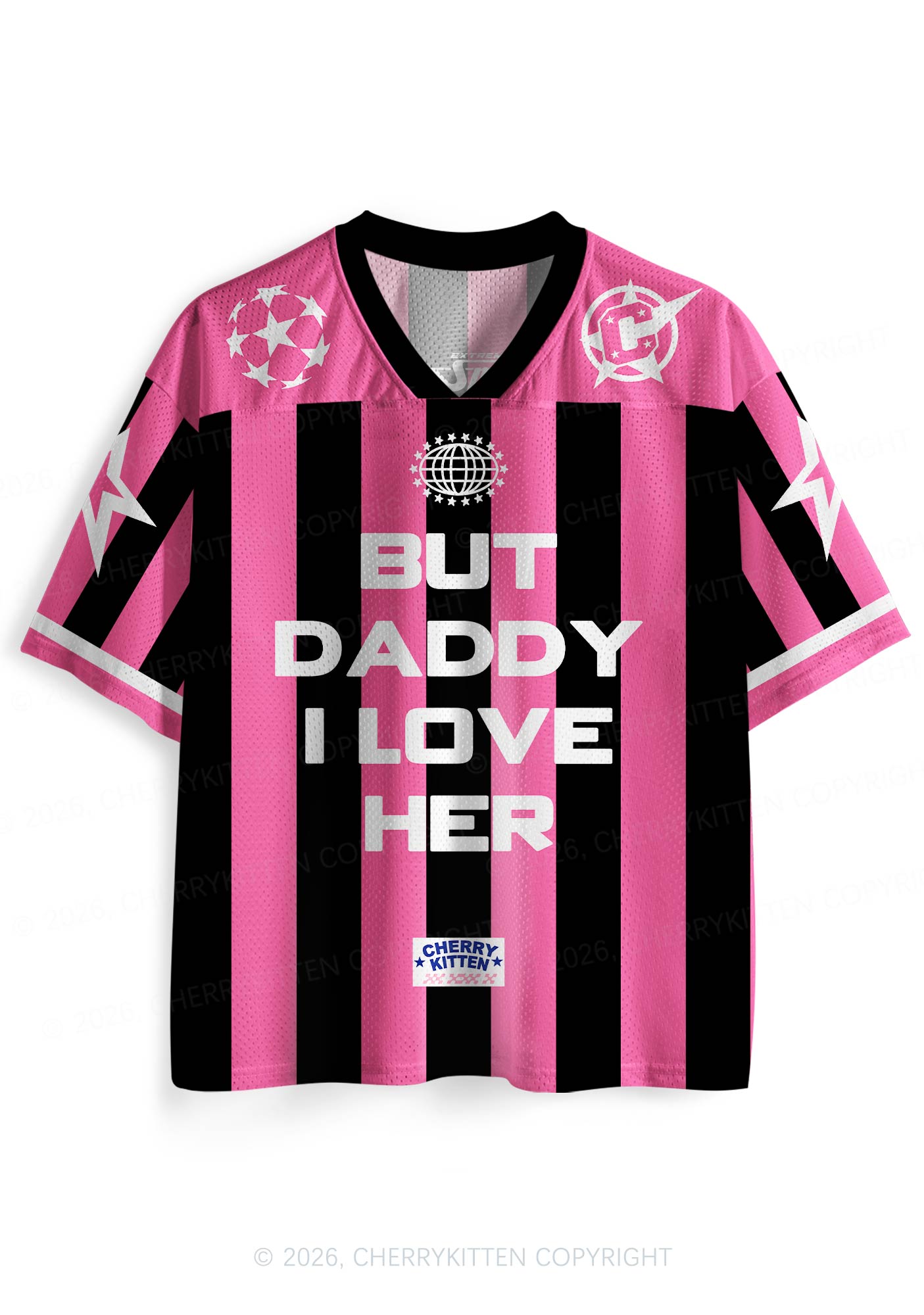 But Daddy I Love Her Pride Y2K Sport Jersey Shirts Cherrykitten