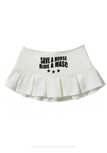 Ride A Masc Pride Y2K Mini Pleated Skirts Cherrykitten