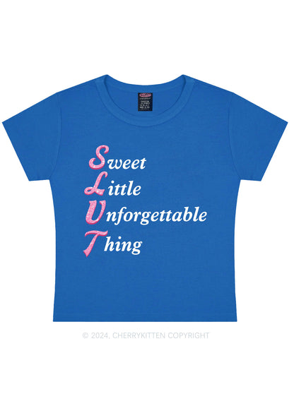 Slxt Things Y2K Baby Tee Cherrykitten