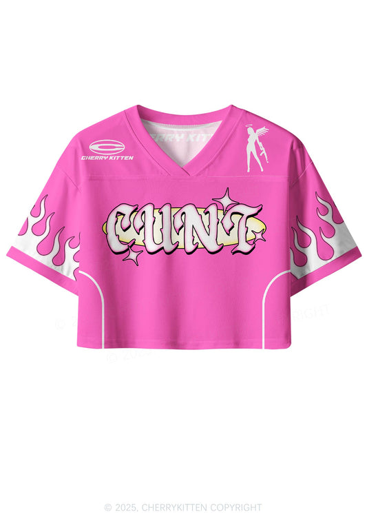 Custom Cxxt Angel Y2K Crop Sport Jersey Shirts Cherrykitten