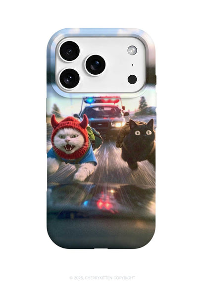 Halloween Chase Cat Y2K Phone Case Cherrykitten