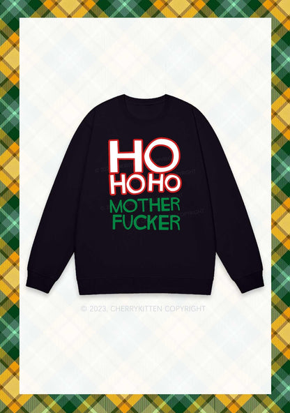 HOHOHO Christmas Y2K Sweatshirt Cherrykitten