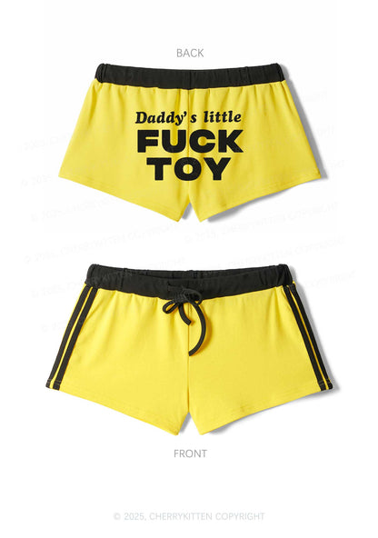 Daddys Little Fxxk Toy Y2K Drawstring Mini Shorts Cherrykitten
