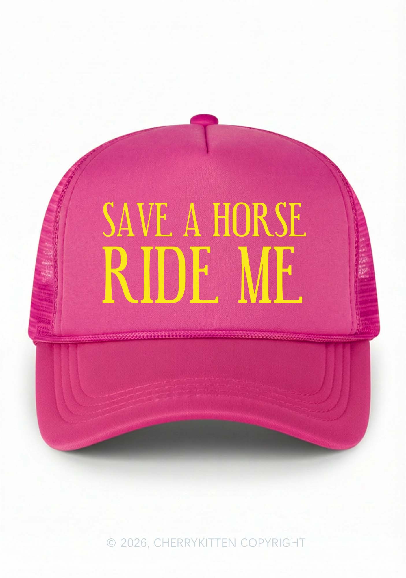 Ride Me Y2K Trucker Hat Cherrykitten